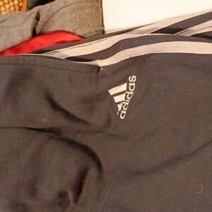 Adidas men's athletic pants XXL blue cotton